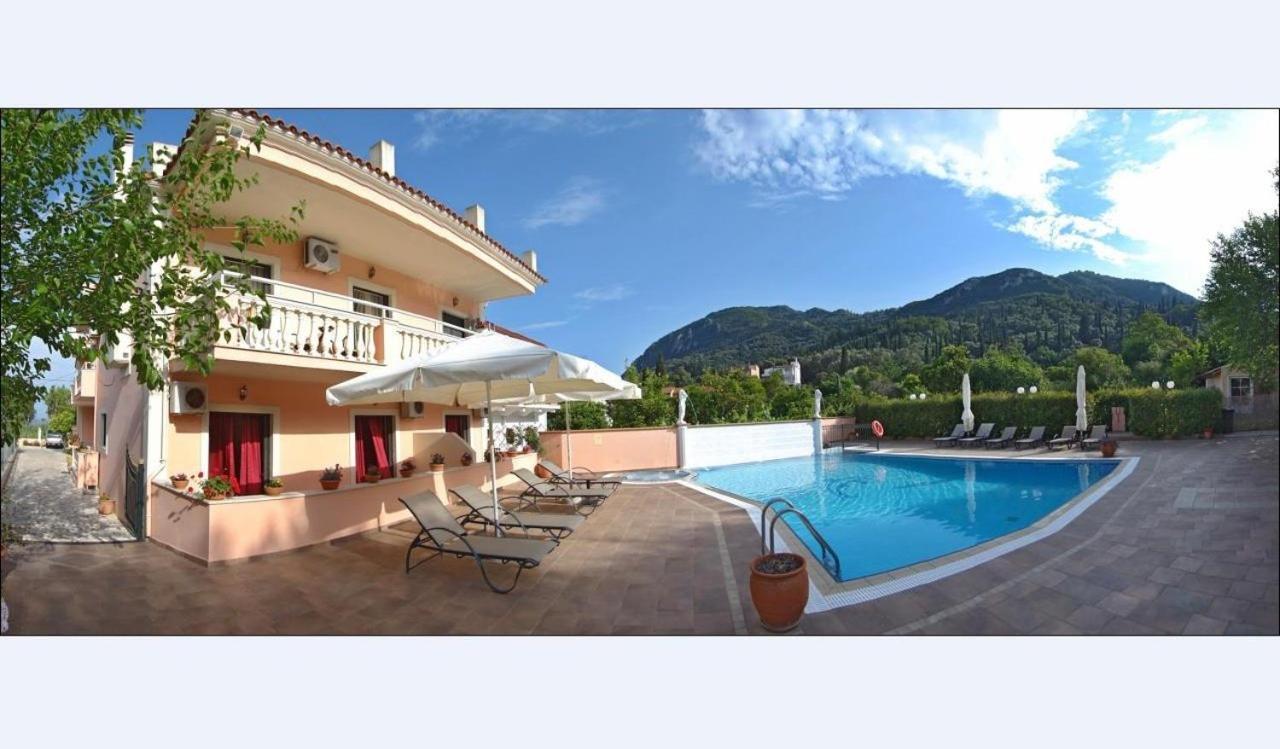 Apartments Corfu Sun Pool Side Benitses  Buitenkant foto