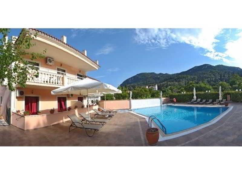 Apartments Corfu Sun Pool Side Benitses  Buitenkant foto